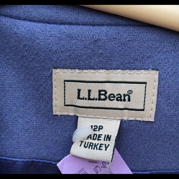 LLBean Cashmere Blend Jacket 12P - Picture 6 of 8